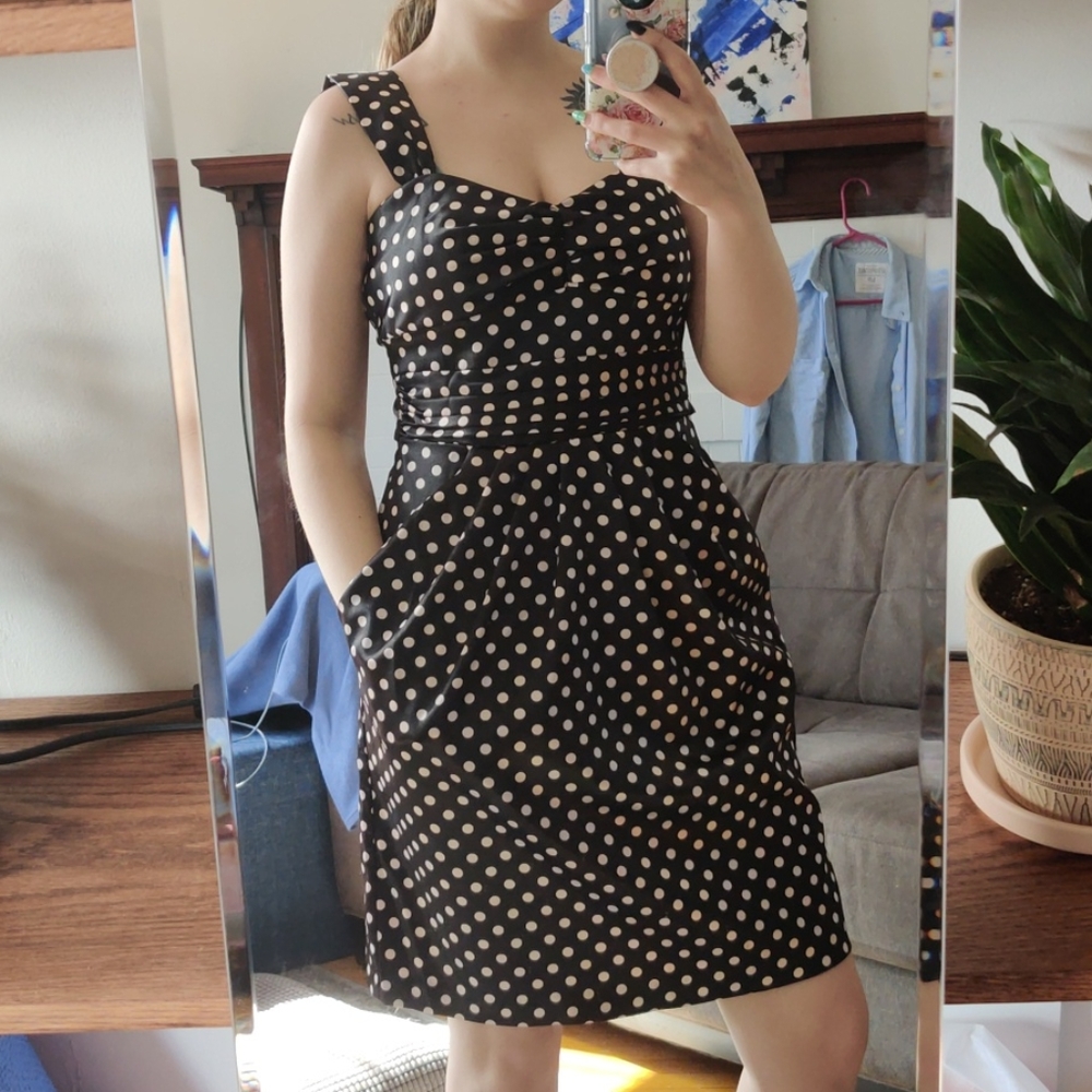 Vintage Style Polka Dot Dress